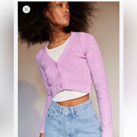 Urban Outfitters Cropped Cardigan - Picture 1 of 4